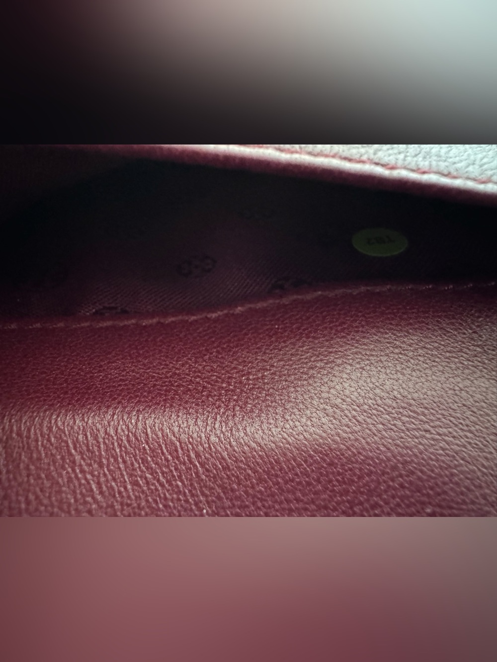 Tory Burch Robinson Patent Saffiano Leather Wristlet Wallet NWOT Burgundy Clutch - Picture 15 of 16